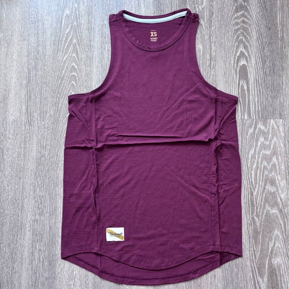Tracksmith Harrier Tank, Size XS